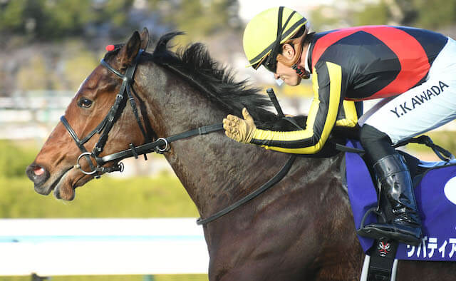 リバティアイランドの馬体は筋肉の塊