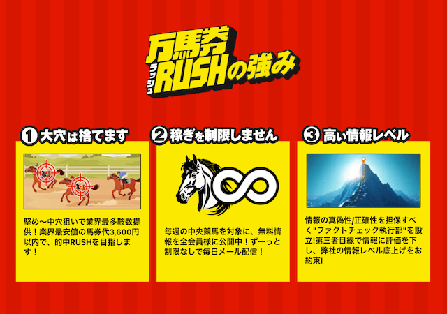 万馬券RUSH画像